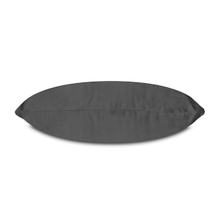 Foto 3 | Cojín Decorativo Cuadrado Para Sala O Cama. Funda En Terciopelo Gris. Cierre Invisible