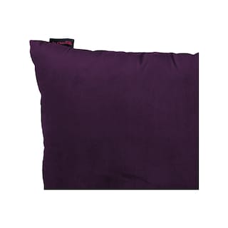 Foto 2 | Cojín Decorativo Cuadrado Para Sala O Cama. Funda En Terciopelo Uva. Cierre Invisible