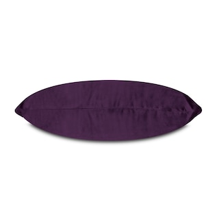 Foto 3 | Cojín Decorativo Cuadrado Para Sala O Cama. Funda En Terciopelo Uva. Cierre Invisible