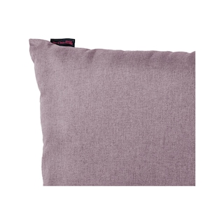 Foto 2 | Cojín Decorativo Rectangular Para Sala O Cama. Funda De Lino Rosa Con Cierre Invisible