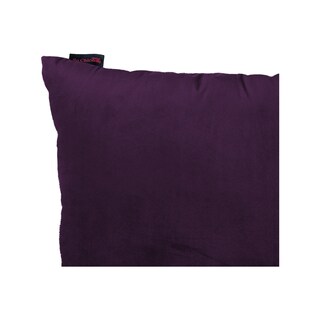 Foto 2 | Cojín Decorativo Cuadrado Para Sala O Cama. Funda En Terciopelo Uva. Cierre Invisible