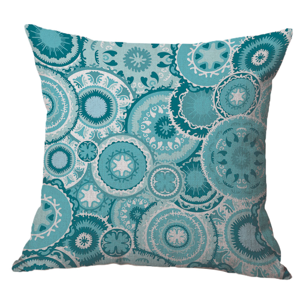 Foto 6 pulgar | Funda De Cojín De Lino Con Estampado Digital De Mármol Marrón, 45 X 45 Cm - Venta Internacional.