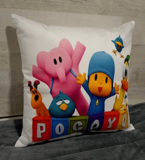 Foto 2 | Cojín De Cojín De Felpa Pocoyo Eli Duck, 45 X 45 Cm, Con Relleno - Venta Internacional.