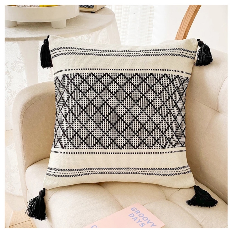 Foto 2 pulgar | Pack De Fundas De Cojín Nórdicas Decorativas, 2 Unidades, 45 X 45 Cm - Venta Internacional.