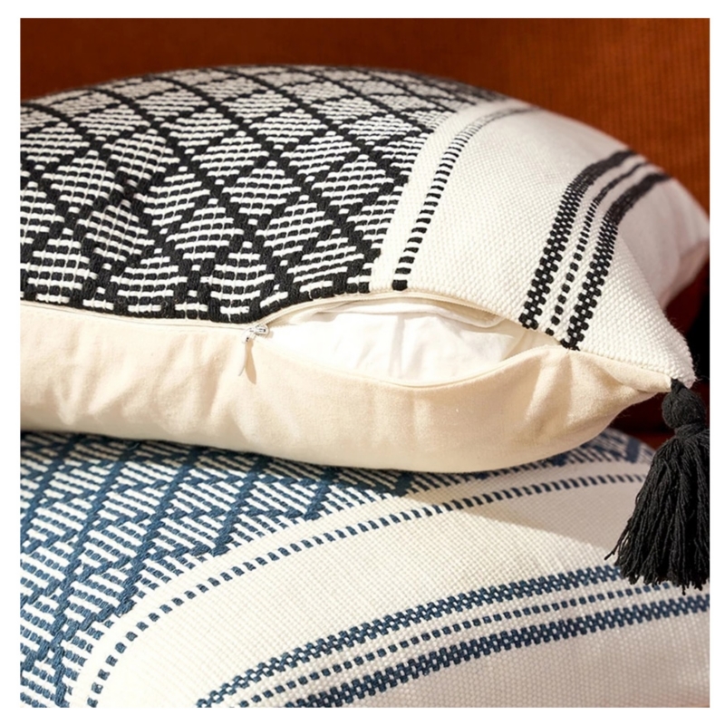 Foto 5 pulgar | Pack De Fundas De Cojín Nórdicas Decorativas, 2 Unidades, 45 X 45 Cm - Venta Internacional.