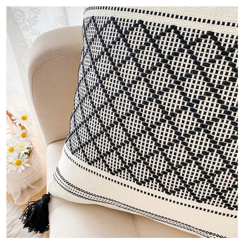 Foto 6 | Pack De Fundas De Cojín Nórdicas Decorativas, 2 Unidades, 45 X 45 Cm - Venta Internacional.