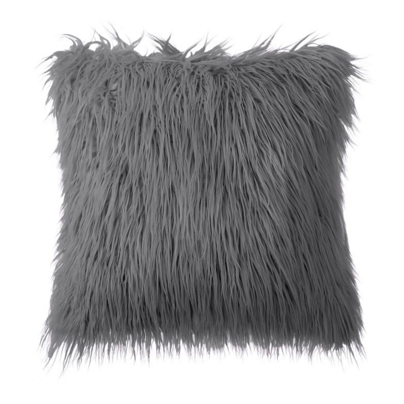 Foto 2 pulgar | Funda para Cojín Decorativo Gris de 45 x 45 cm-Venta Internacional