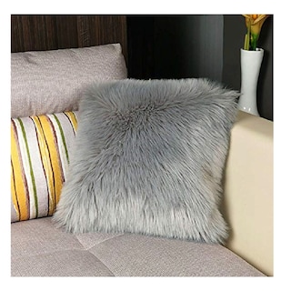 Foto 2 | Funda para Cojín Decorativo Gris de 45 x 45 cm-Venta Internacional