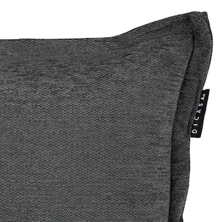 Foto 3 | Set De 2 Cojines Decorativos Dicasa Kappa Color Gris Carbon Cuadrados