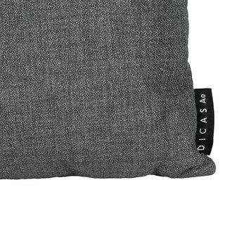 Foto 3 | Set De 4 Cojines Riñoneras Decorativas Dicasa Delta Color Gris Oscuro Rectangular