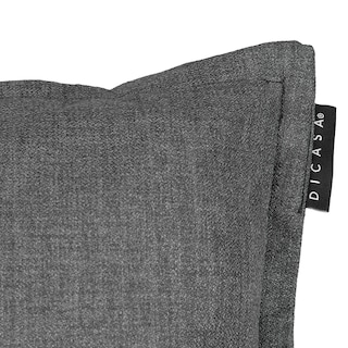 Foto 3 | Cojín Decorativo Dicasa Kappa Color Gris Oscuro Cuadrado