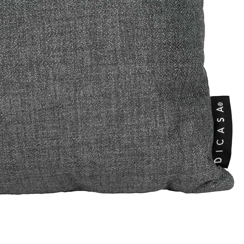 Foto 5 | Set De  Cojines Dicasa Kappa Delta Color Gris Oscuro 2 Cuadrados + 1rectangular