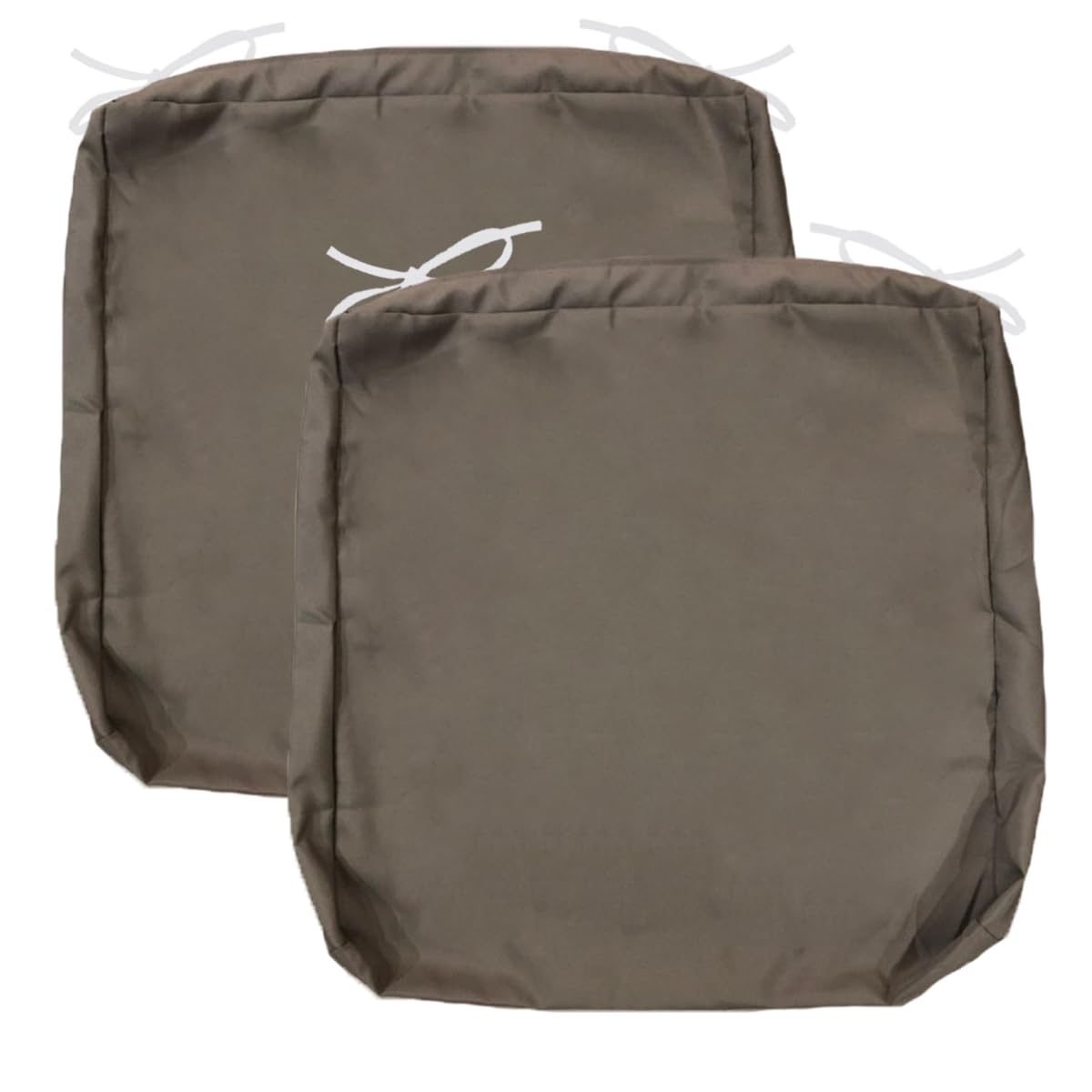 Foto 2 pulgar | Funda De Cojín Para Patio Flymei, Impermeable, 45 X 45 X 5 Cm, 2 Paquetes, Color Marrón - Venta Internacional.