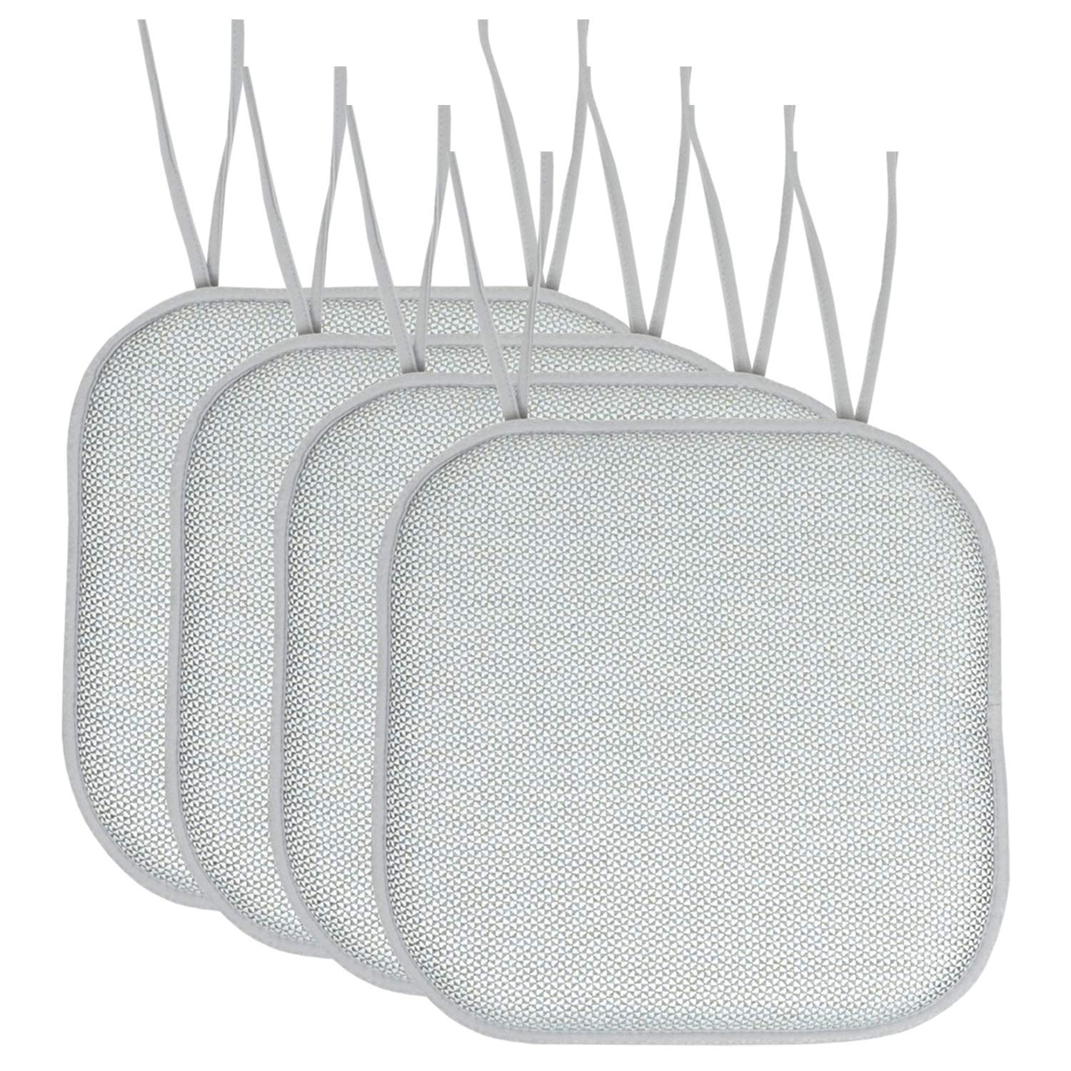 Foto 2 pulgar | Cojín Para Silla Sweet Home Collection, Espuma Viscoelástica, 40 X 40 Cm, Paquete De 4 - Venta Internacional.
