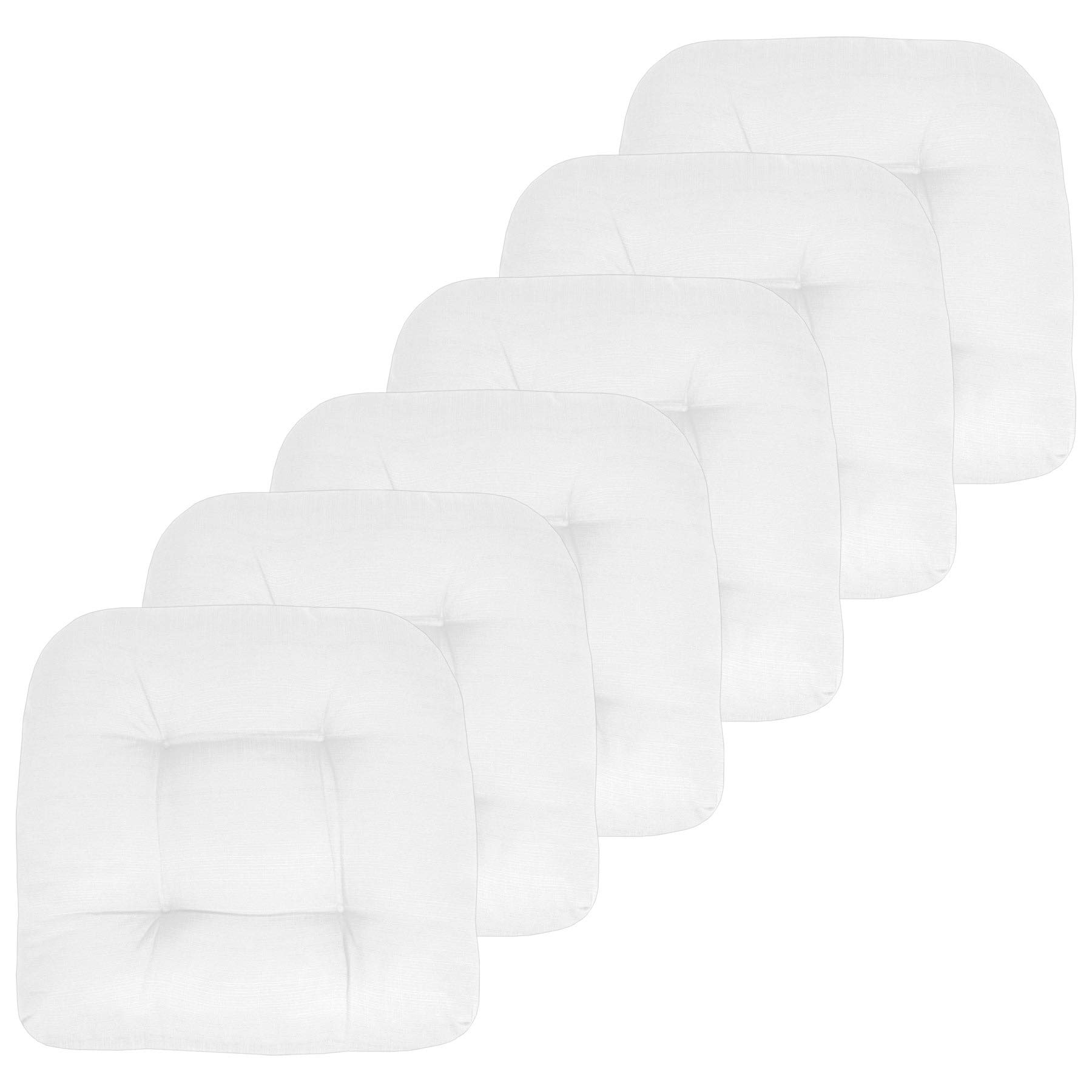 Foto 2 pulgar | Paquete De 6 Almohadillas Para Sillas De Patio, Colección Sweet Home, 19 X 19 Cm - Venta Internacional.