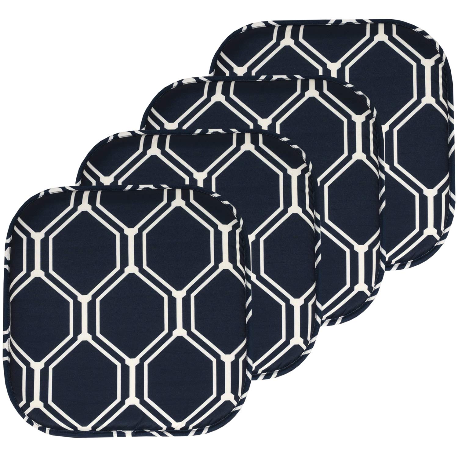 Foto 2 pulgar | Cojín Para Silla Sweet Home Collection, Espuma Viscoelástica, 40 X 40 Cm, Paquete De 4 - Venta Internacional.