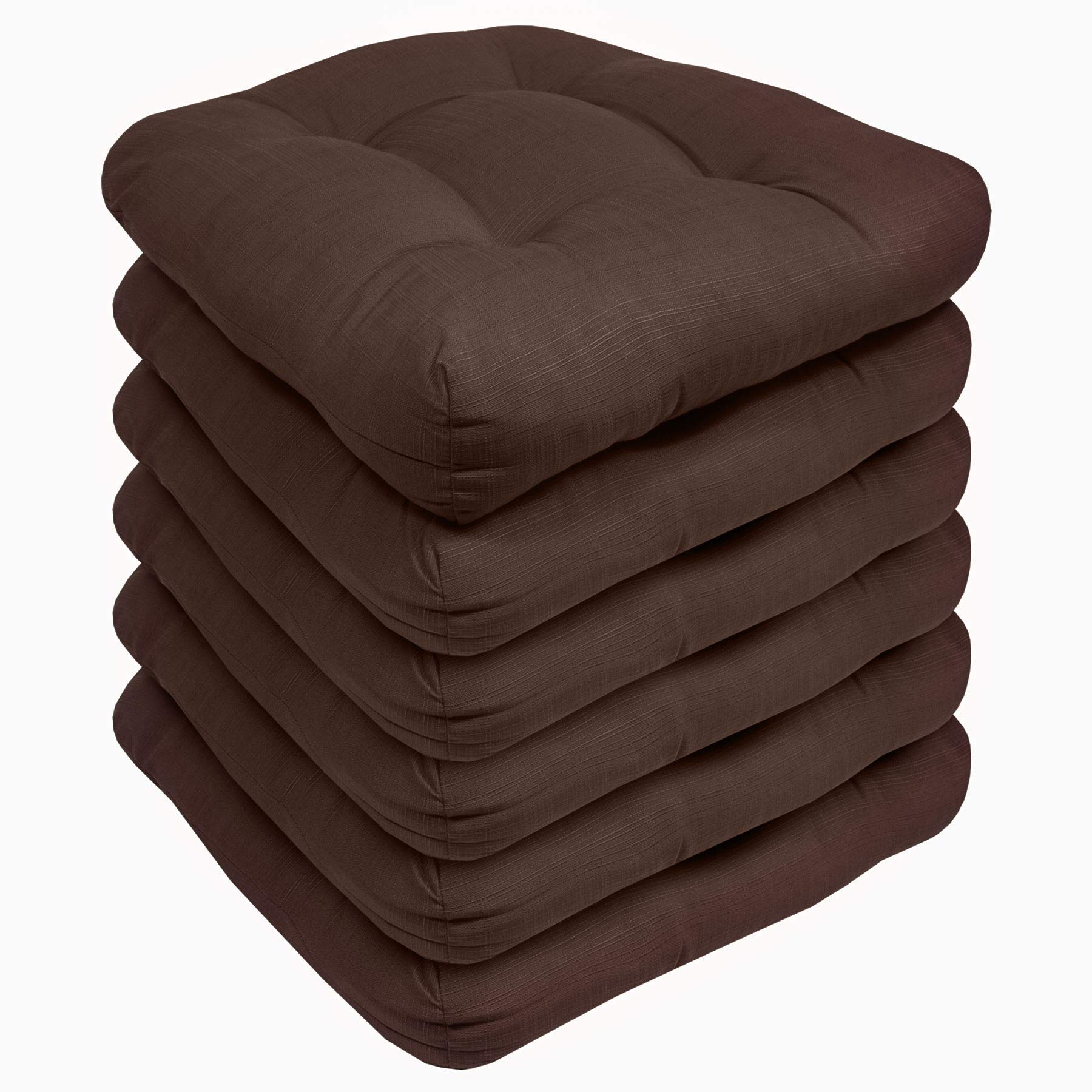 Foto 2 | Paquete De 6 Almohadillas Para Sillas De Patio, Colección Sweet Home, 19 X 19 Cm - Venta Internacional.