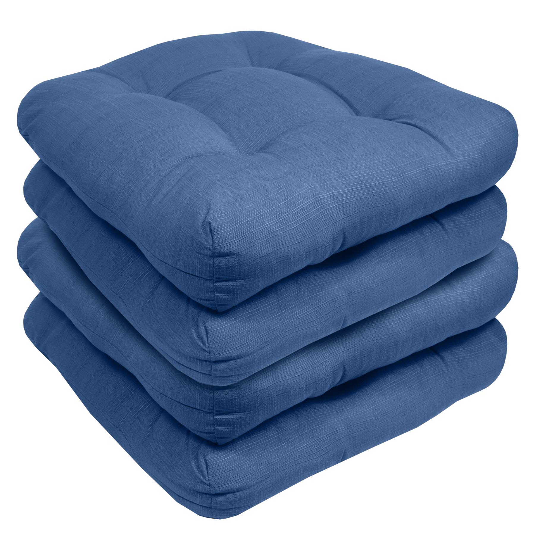 Foto 3 pulgar | Paquete De 4 Cojines Para Sillas De Patio, Colección Sweet Home, Color Azul, 19 X 19 Cm - Venta Internacional.