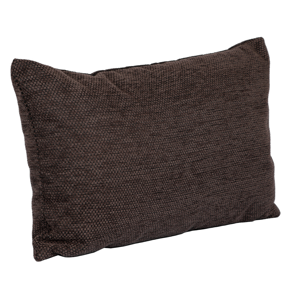 Foto 4 pulgar | Set De 2 Cojines Riñonera Decorativa Dicasa Delta Color Chocolate Rectangular