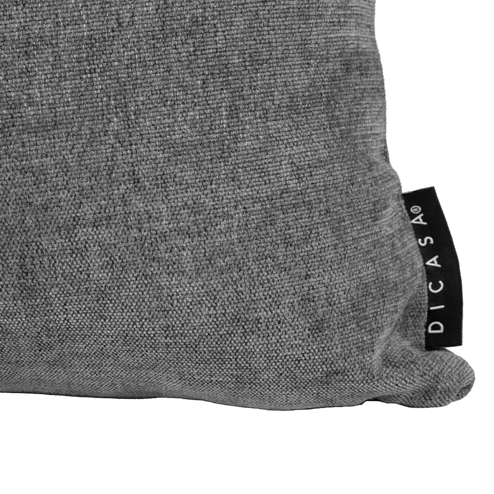 Foto 6 pulgar | Set De 3 Cojínes Dicasa 1 Rectangular Y 2 Cuadrados Grandes Color Dark Grey