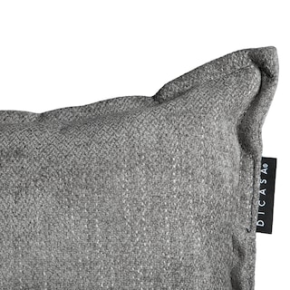 Foto 4 | Set De 3 Cojínes Dicasa 2 Cuadrados + 1 Rectangular Color Gris Oscuro