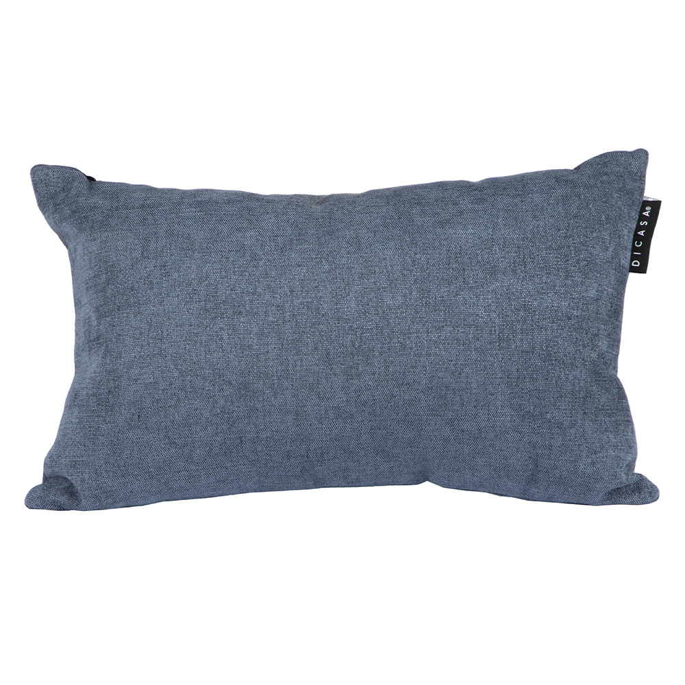 Cojín Riñonera Decorativa Dicasa Rectangular Tapizsteel Blue