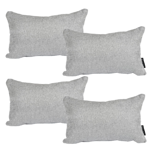 Foto 2 pulgar | Set De 4 Cojines Riñoneras Dicasa Delta Color Gris Duk  Rectangular