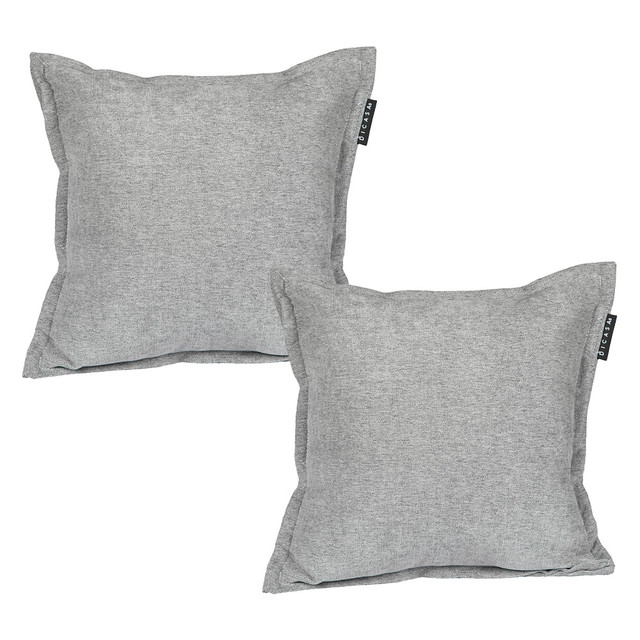 Foto 1 | Set De 2 Cojines Dicasa Kappa Color Gris Duk Cuadrado
