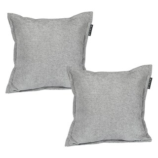 Foto 1 | Set De 2 Cojines Dicasa Kappa Color Gris Duk Cuadrado