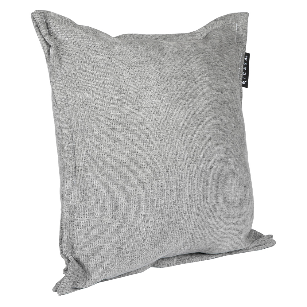 Foto 4 pulgar | Set De 2 Cojines Dicasa Kappa Zita Color Gris Duk  (1 Cuadrado + 1 Cuadrado Grande)