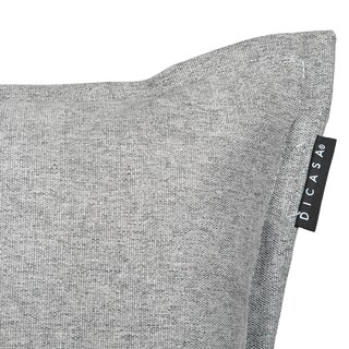 Foto 4 | Set De 2 Cojines Dicasa Kappa Zita Color Gris Duk (1 Cuadrado + 1 Cuadrado Grande)