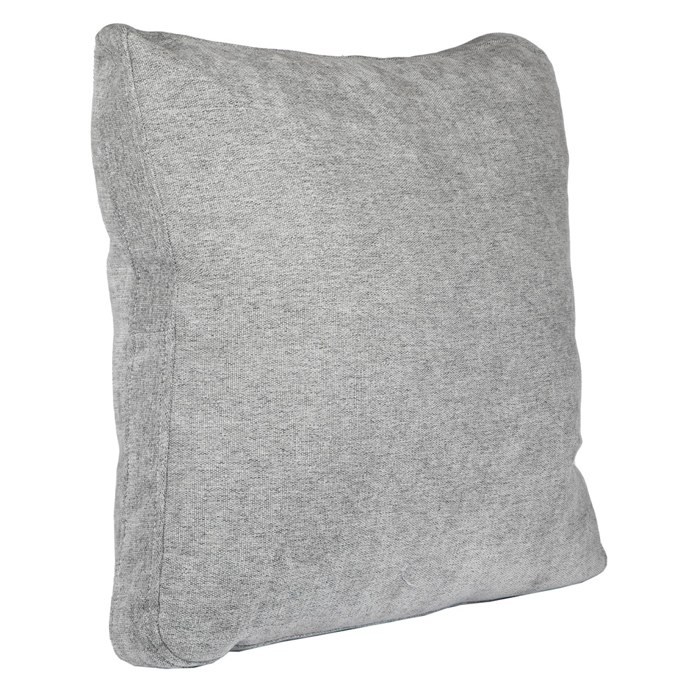 Foto 6 | Set De 2 Cojines Dicasa Kappa Zita Color Gris Duk  (1 Cuadrado + 1 Cuadrado Grande)