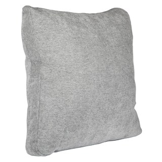 Foto 6 | Set De 2 Cojines Dicasa Kappa Zita Color Gris Duk (1 Cuadrado + 1 Cuadrado Grande)