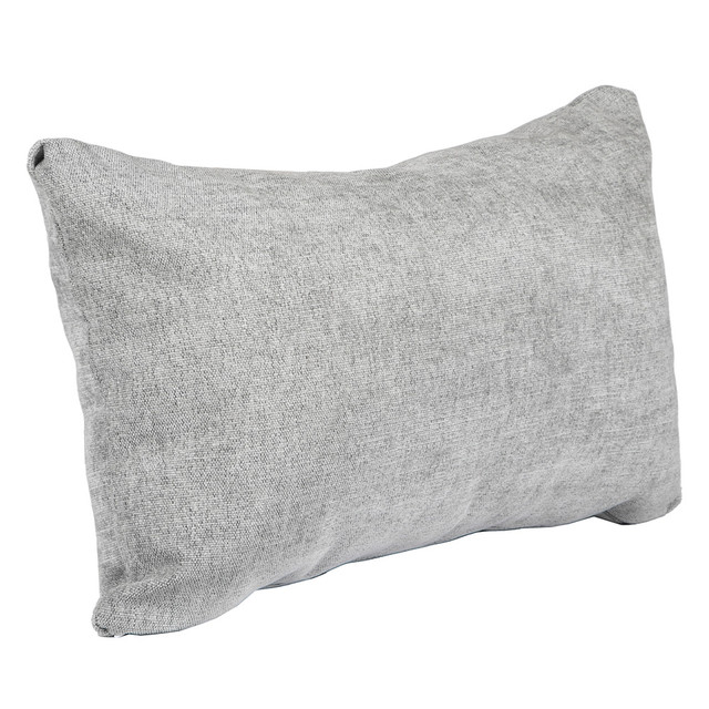 Foto 4 pulgar | Set De 3 Cojines Dicasa Delta Zita Color Gris Duk  (1 Rectangular Y 2 Cuadrados Grandes)