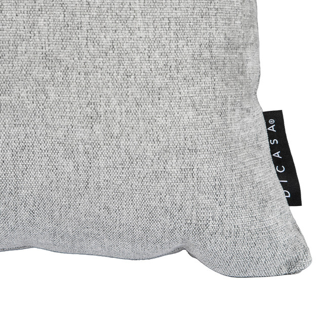 Foto 5 pulgar | Set De 3 Cojines Dicasa Delta Zita Color Gris Duk  (1 Rectangular Y 2 Cuadrados Grandes)