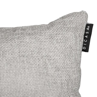 Foto 3 | Set De 4 Cojines Riñoneras Decorativas Dicasa Delta Gris Nickel Rectangular