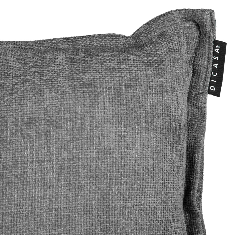 Foto 5 pulgar | Set De 3 Cojines Decorativos  Dicasa Kappa Delta Gris Shadow 2 Cuadrados + 1 Rectangular