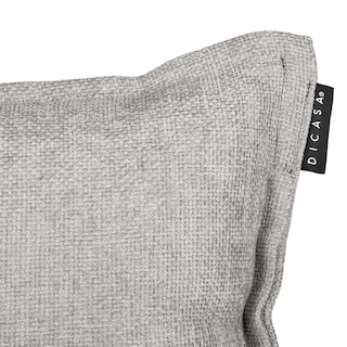 Foto 4 | Set De 2 Cojines Decorativos Dicasa Kappa Zita Gris Nickel 1 Cuadrado + 1 Cuadrado Grande