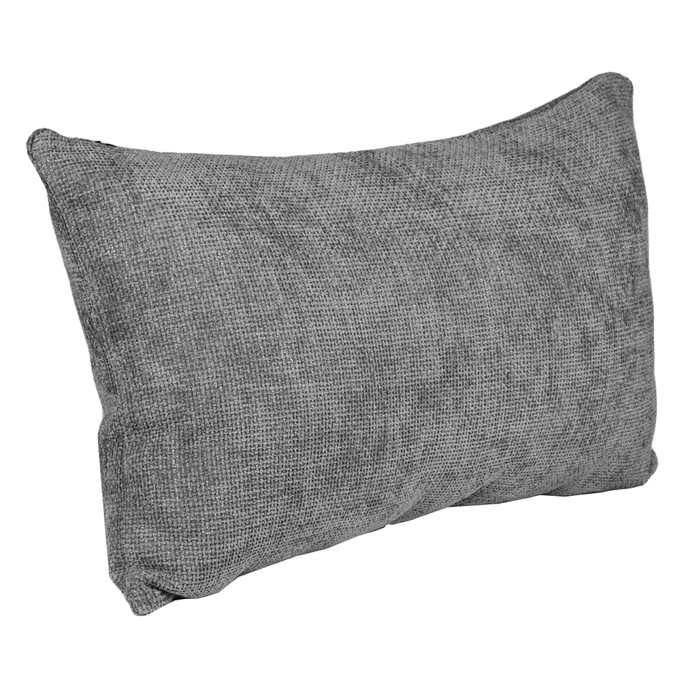 Foto 4 pulgar | Set De 3 Cojines Decorativos  Dicasa Delta Zita Gris Shadow 1 Rectangular Y 2 Cuadrados Grandes