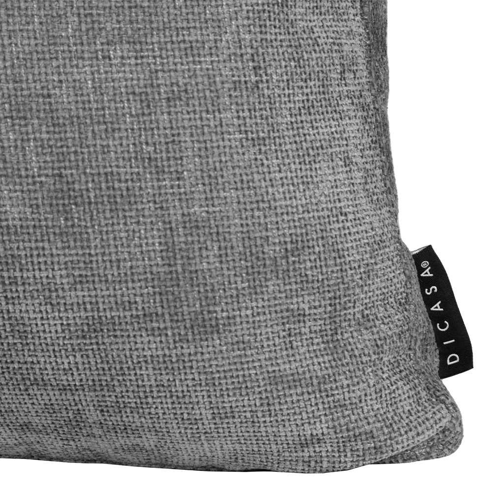 Foto 5 pulgar | Set De 3 Cojines Decorativos  Dicasa Delta Zita Gris Shadow 1 Rectangular Y 2 Cuadrados Grandes