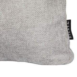 Foto 3 | Set De 4 Cojines Decorativos Dicasa Zita Gris Nickel Cuadrado Grande