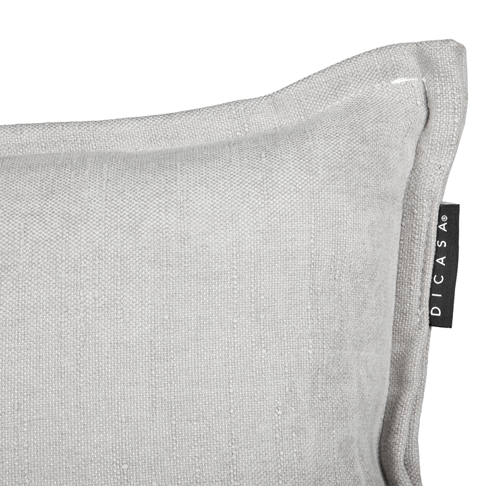Foto 5 pulgar | Set De 3 Cojines Decorativos  Dicasa Kappa Delta Gris Ash 2 Cuadrados + 1 Rectangular