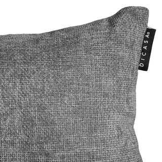 Foto 3 | Set De 2 Cojines Riñoneras Decorativas Dicasa Delta Gris Shadow Rectangular