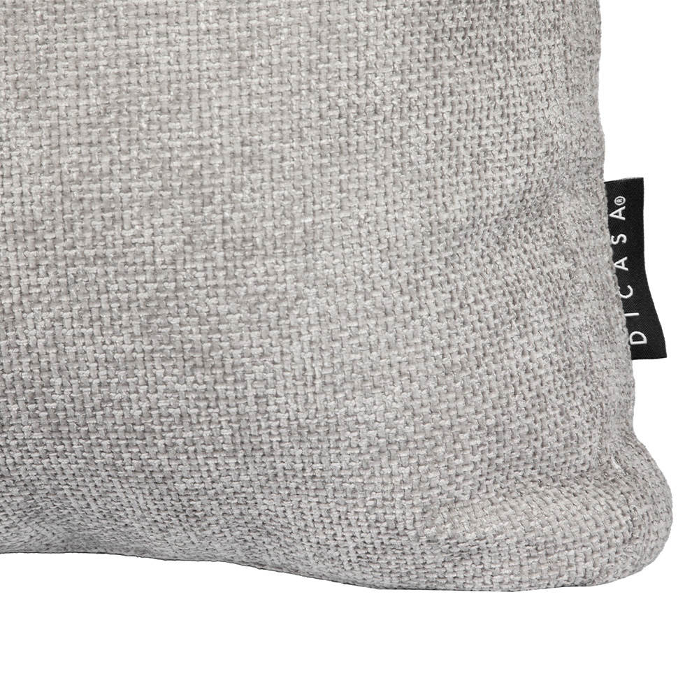 Foto 5 pulgar | Set De 3 Cojines Decorativos  Dicasa Delta Zita Gris Nickel 1 Rectangular Y 2 Cuadrados Grandes