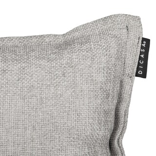Foto 4 | Set De 3 Cojines Decorativos Dicasa Kappa Delta Gris Nickel 2 Cuadrados + 1 Rectangular