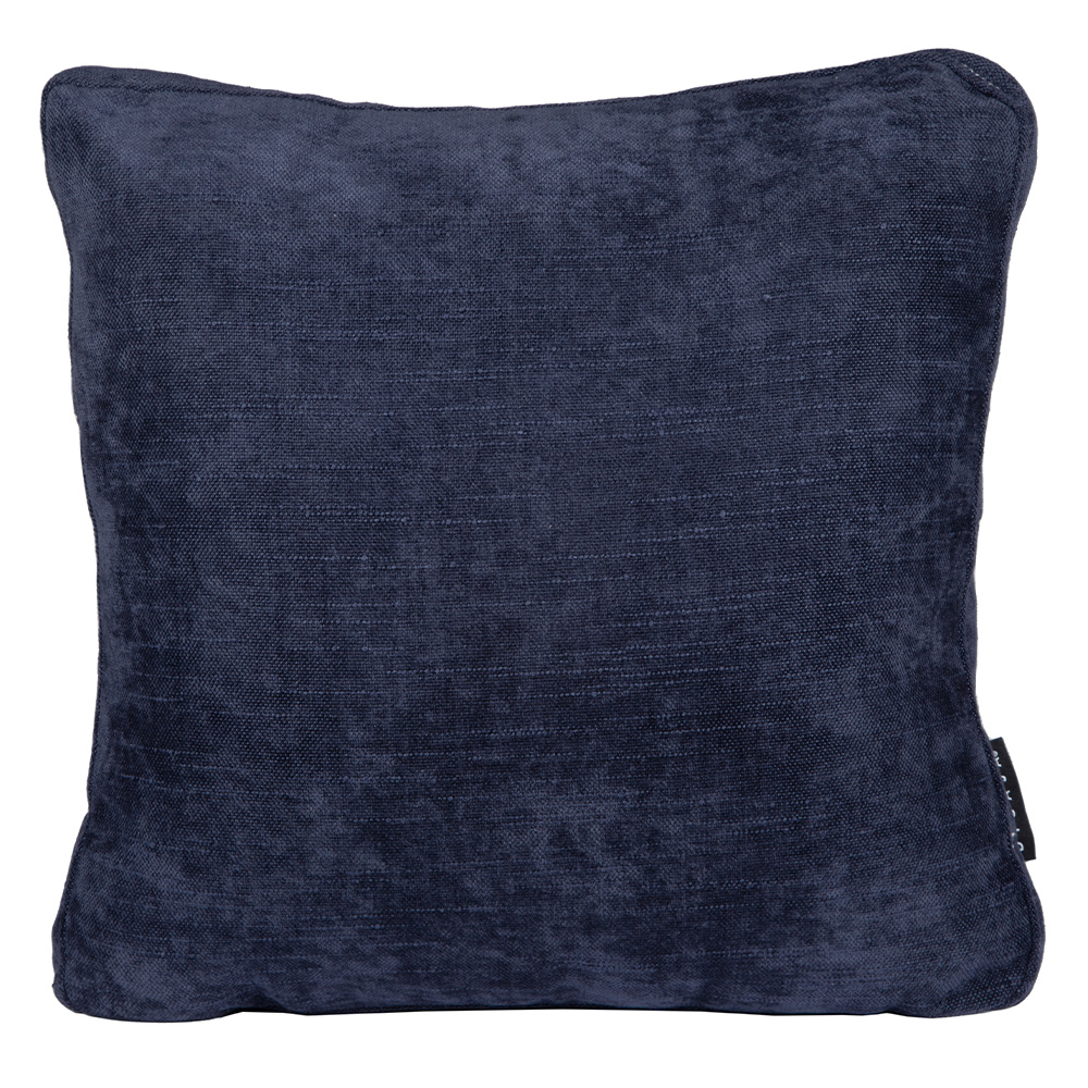 Cojín Decorativo Dicasa Zita Steel Blue Cuadrado Grande