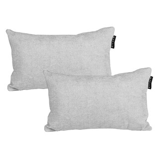 Foto 1 | Set De 2 Cojines Riñoneras Dicasa Delta Color Gris Dolphin Rectangular