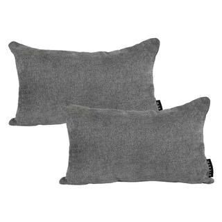 Foto 1 | Set De 2 Cojines Riñoneras Dicasa Delta Color Dark Grey Rectangular