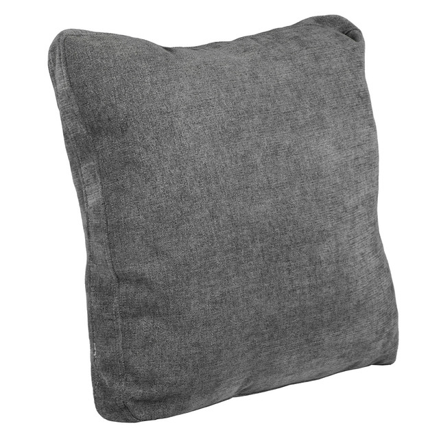 Foto 4 pulgar | Set De 3 Cojines Dicasa Delta Zita Color Dark Grey(1 Rectangular Y 2 Cuadrados Grandes)