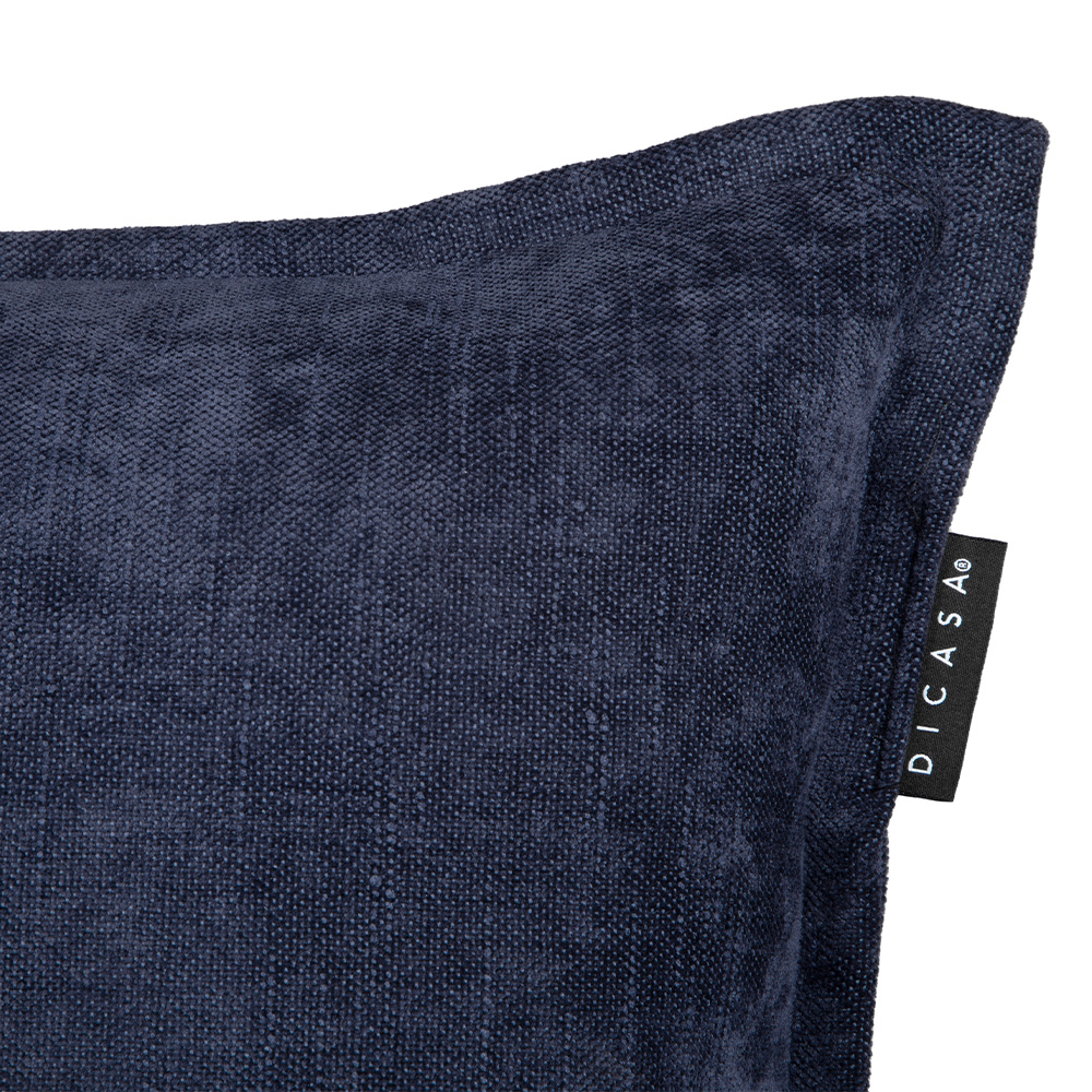 Foto 4 | Set De 2 Cojines Dicasa Kappa Color Azul Soho Cuadrado
